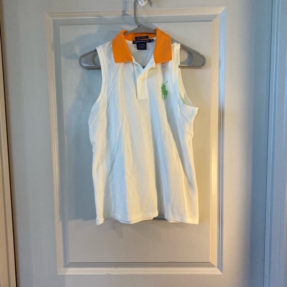 Ralph Lauren Golf Tailored Fit Big Logo Sleeveless Shirt, size Small - Picture 7 of 7